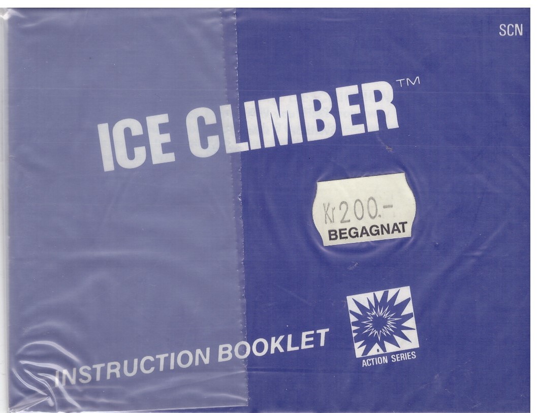 ICE CLIMBER  (NES MANUAL)